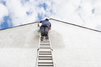 Peinture extérieure à Calan — façades et ravalement